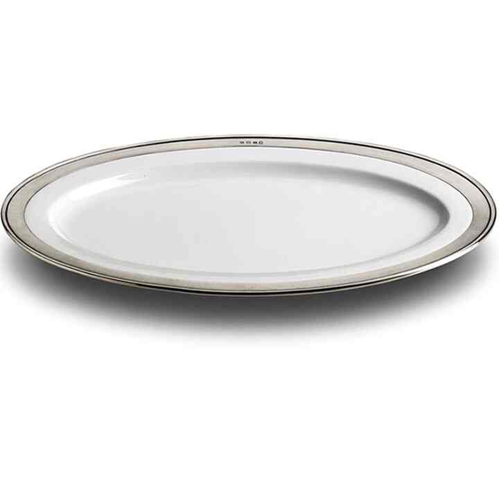 CONVIVIO オーバル皿 (ホワイト)