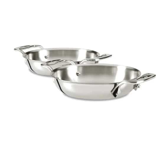 Stainless Steel Mini Gratins 6インチ