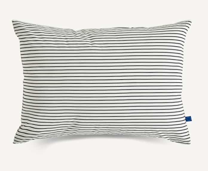 ピンストライプ ブラック 枕カバー 50×70cm