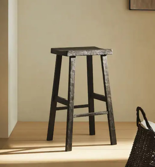 ZARA HOME IRREGULAR TEXTURED BAR STOOL | スツール | Ohouse