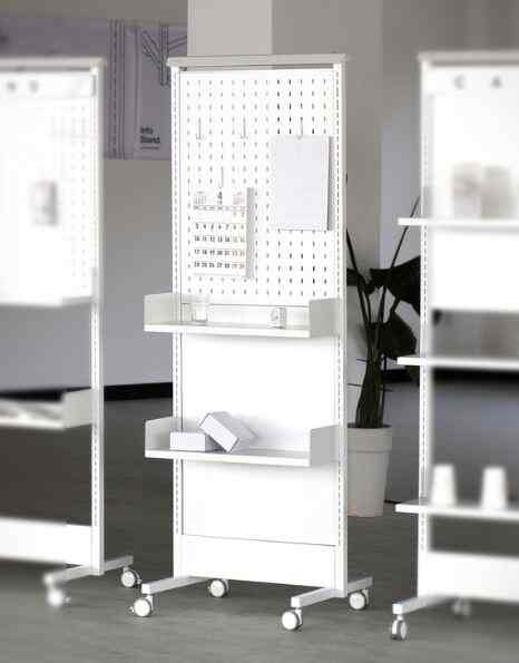 Half&Half ディスプレイ スタンド(穴あけ&穴あけない무타공 패널/선반x /심플하단)2type