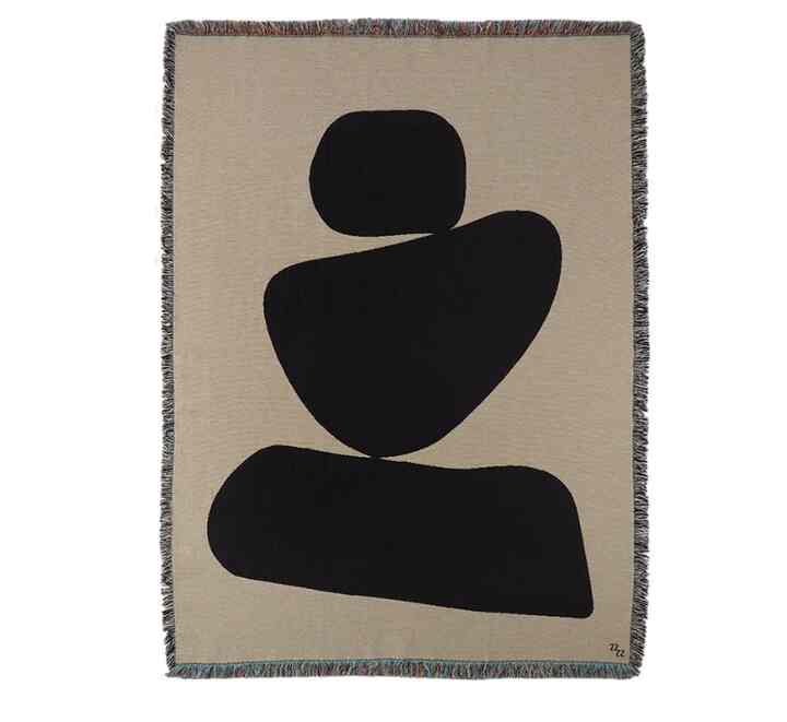 MAIDU | Jacquard throw ブランケット