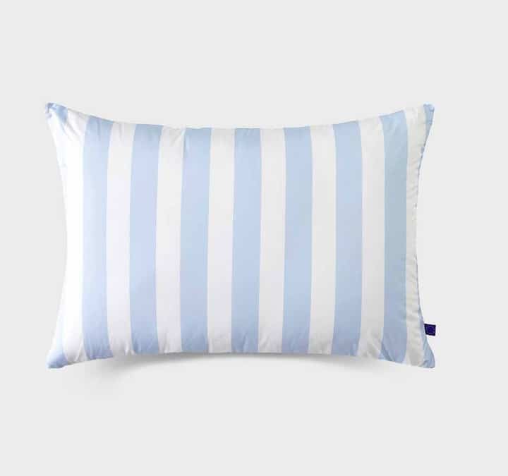 ブルーストライプ柄 枕カバー 50×70［4種］