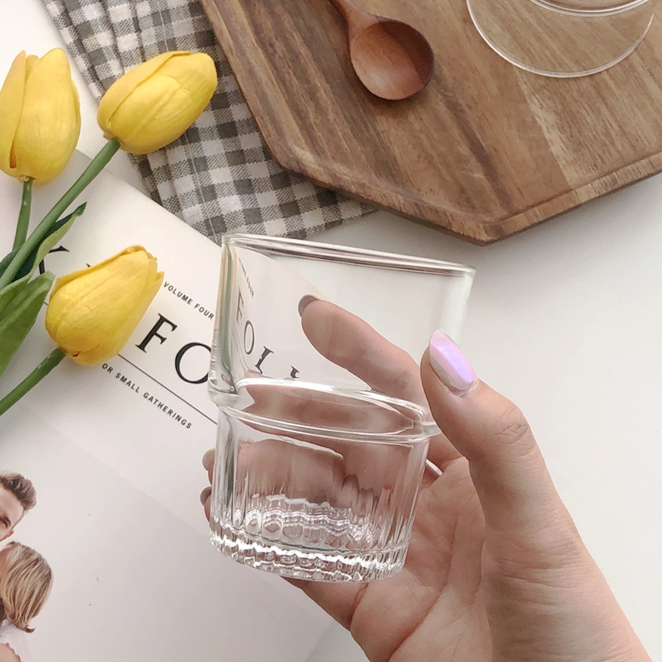 유리컵·물컵 > 메이 스택 카페글라스 210ml 물컵 유리컵 | 오늘의집 쇼핑