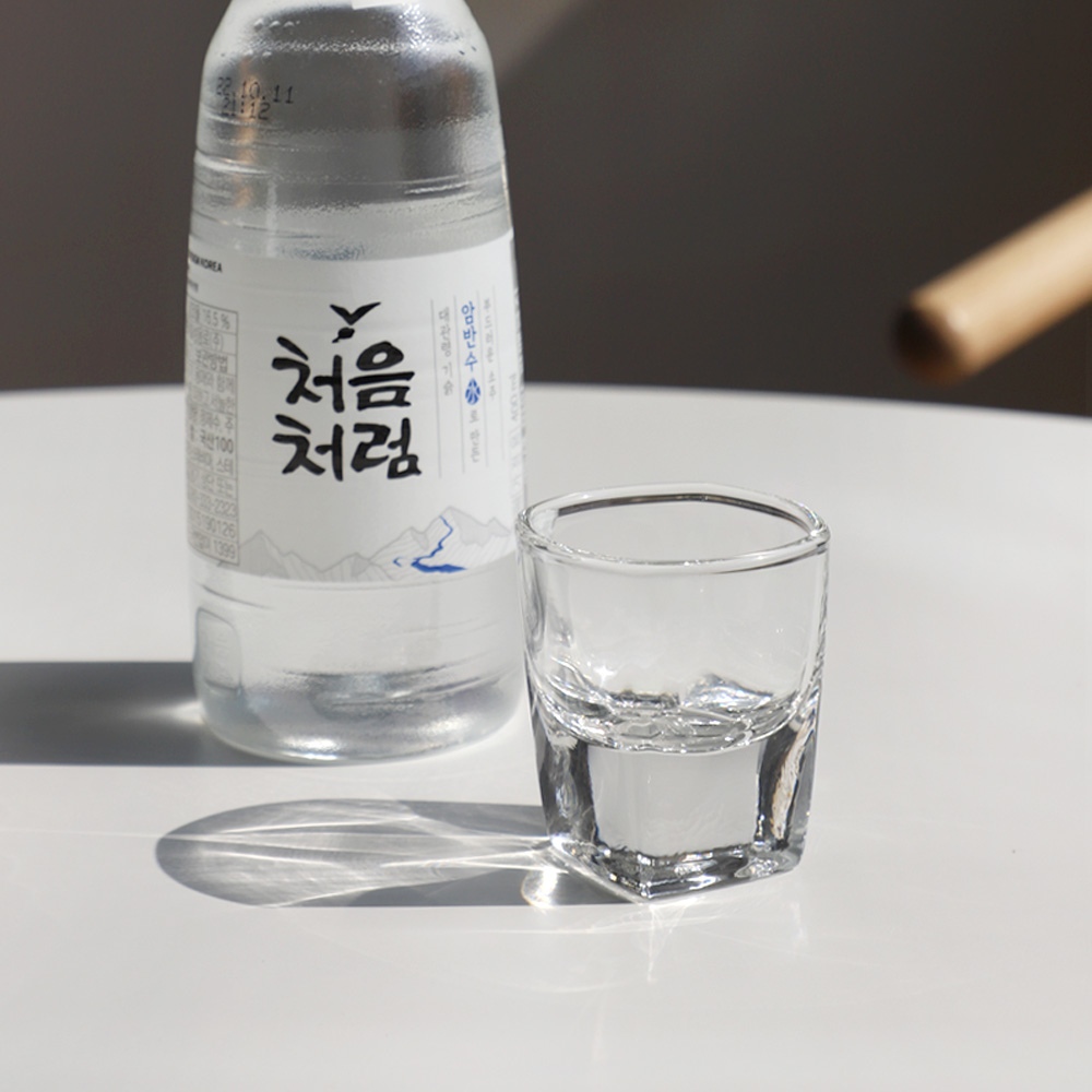 소주잔·막걸리잔 > 헤더 스퀘어 굽 소주잔, 사케잔 55ml | 오늘의집 쇼핑
