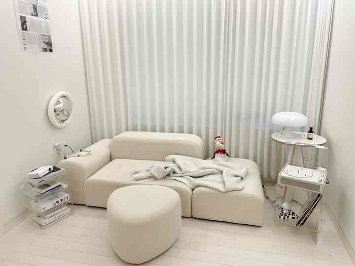 🇰🇷 こだわりのホワイトインテリア、1LDKを開放的に見せる方法