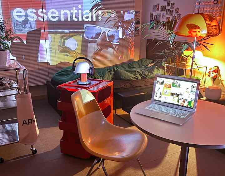 🇰🇷 ヴィンテージ雑貨でつくるミッドセンチュリーモダンな部屋