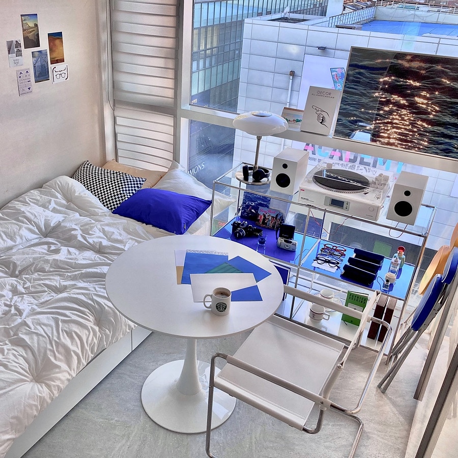 인테리어, 원룸 꾸미기 전경