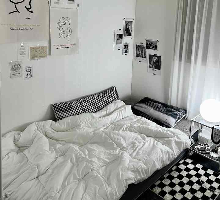 🇰🇷 初めての一人暮らし、モノトーンインテリアなら失敗しない🖤