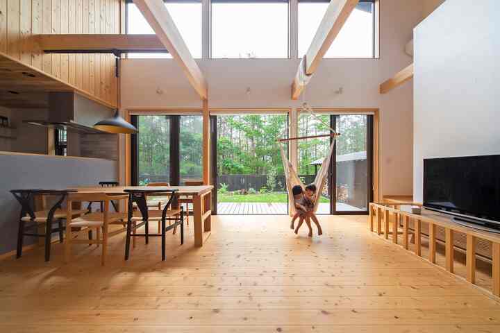 🇯🇵 借景を通じて四季を楽しむ🌳木のぬくもりあふれるおうち