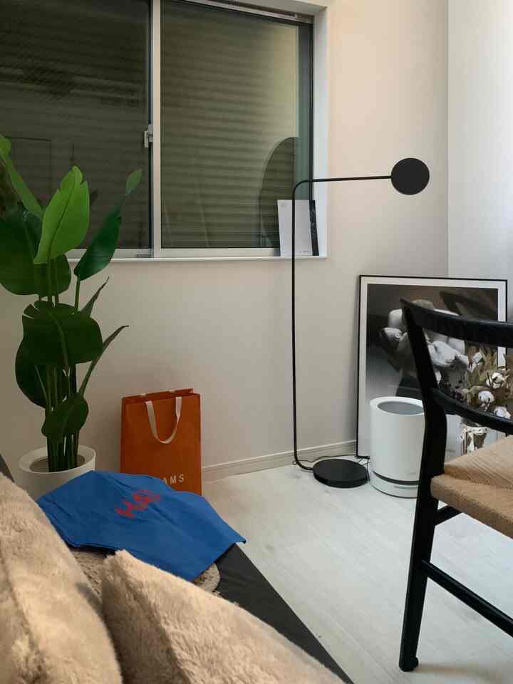 🇯🇵 モノトーンに原色の差し色：モダン韓国インテリア