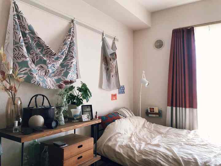 🇯🇵 落ち着いたトーンで統一◎ときめきを磨いて叶えた1R一人暮らし