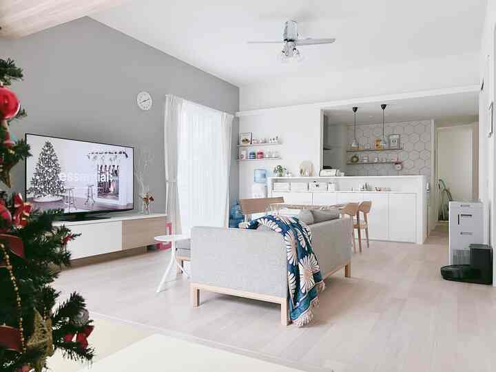 🇯🇵 家族4人と愛犬が暮らすホワイトインテリアのおうちへようこそ