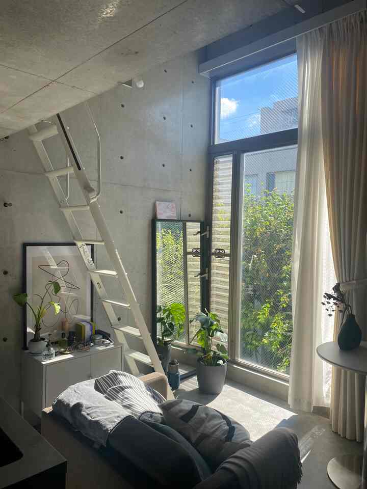 🇯🇵 居心地の良いリトリートなコンクリートと緑のお部屋