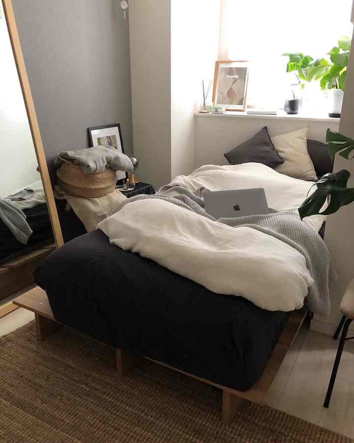 🇯🇵 観葉植物と暮らすナチュラル×インダストリアルな部屋