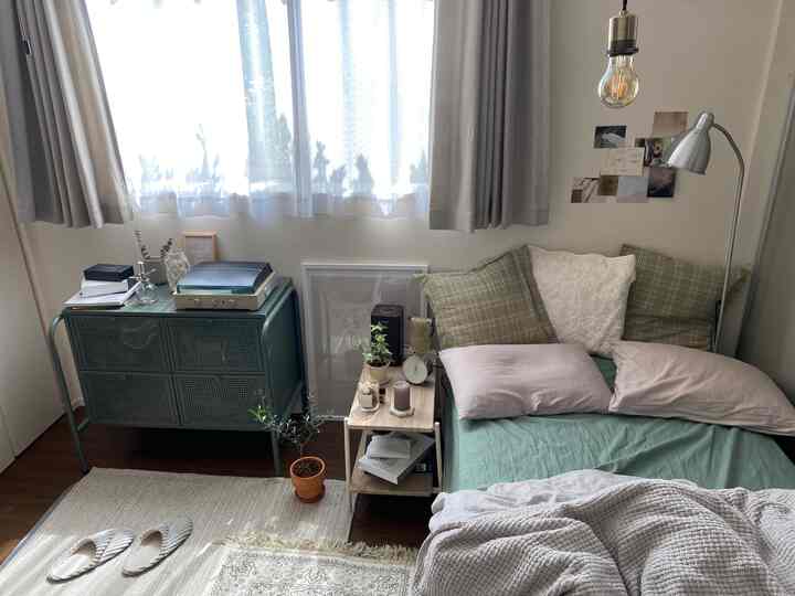 🇯🇵 コンパクトでも心地い🪴グリーンあふれる1LDK二人暮らし
