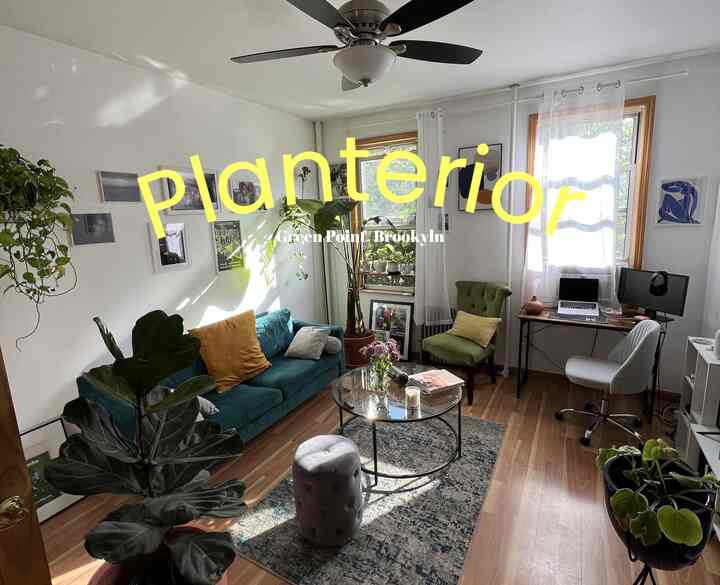 Inside a bright and earthy 640 sq ft studio in Brooklyn, New York