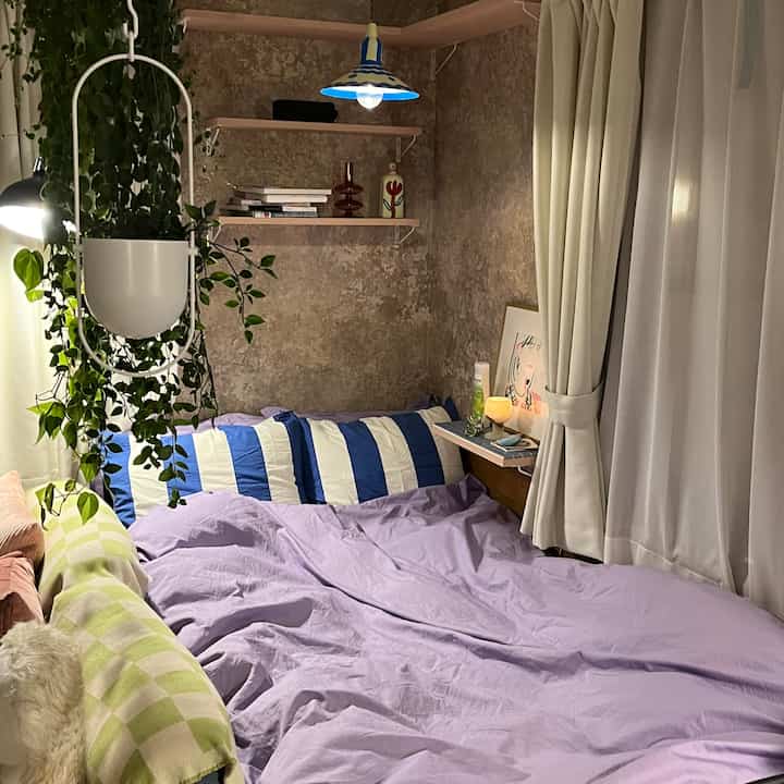 🇯🇵 祖父の家の一部屋を自分好みに🏠好きな色と物に囲まれた心踊る暮らし