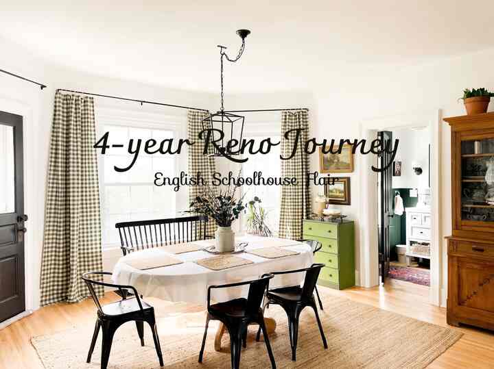 Inside a designer's home that embraces English schoolhouse flair