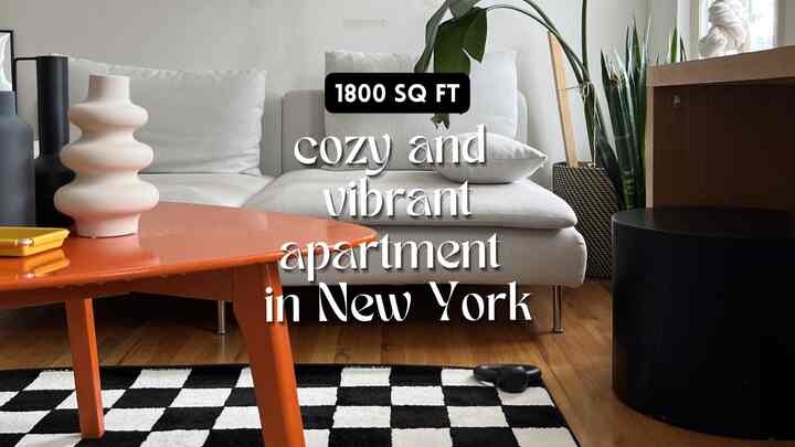 Inside a homey and vibrant apartment in NYC