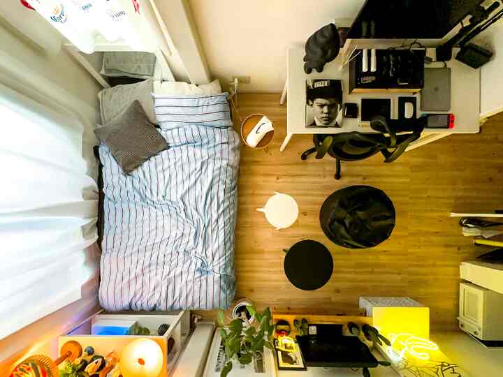 🇯🇵 シンプル＆カラフル：タイニーハウスでアガる暮らし