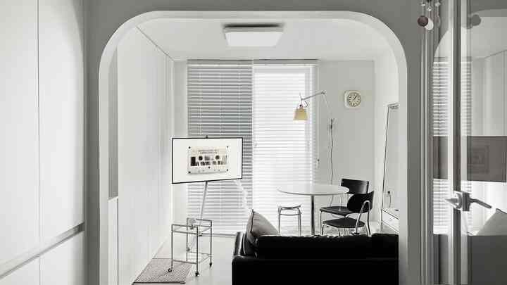 🇰🇷 2LDKを白黒ｘシルバーにリフォーム、姉妹2人暮らし👭