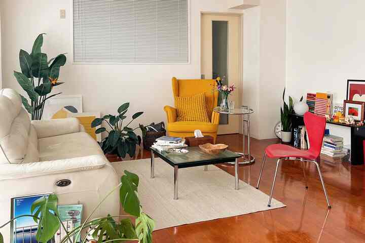 🇯🇵 ミッドセンチュリー好きのカラフルなお部屋づくり