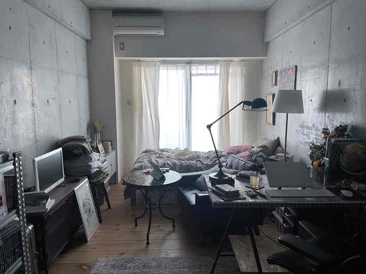 🇯🇵 気ままな一人暮らし：クールなデザイナーズマンションで趣味を満喫