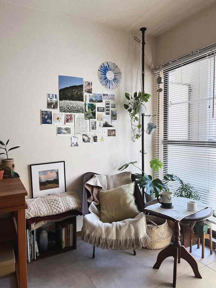 🇯🇵 都内1Rで一人暮らし：森の中にいるような居心地の良い空間🌿