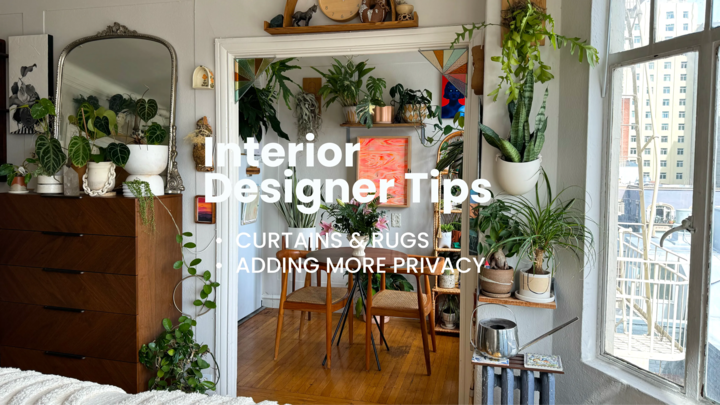 Creating privacy with stylish curtain solutions