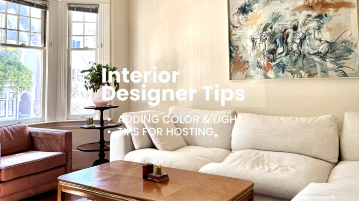 Tips for hosting in style: adding color and light to your city apartment