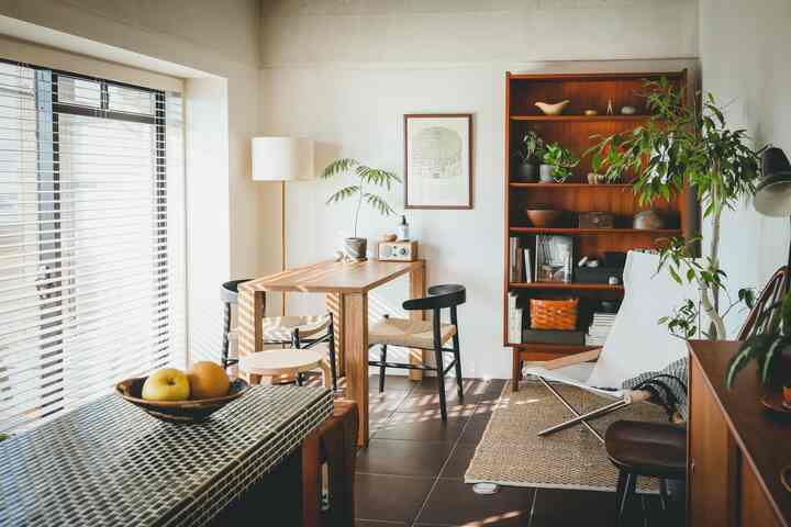 🇯🇵 北欧ヴィンテージ家具を取り入れたリノベ賃貸58㎡：インテリアカメラマン二人暮らし