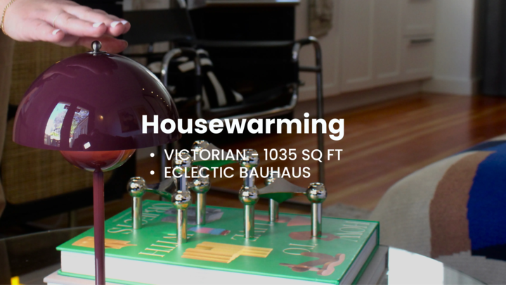 Inside a colorful 1035 sq ft Postmodern Victorian