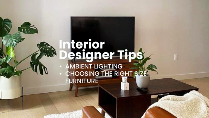 Choosing the perfect furniture for a stylish small city apartment