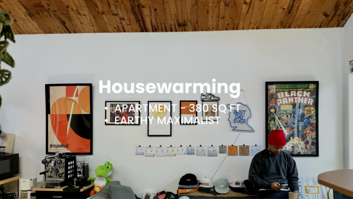 Inside a maximalist's studio: 380 sq ft of fun trinkets and memorabilia 