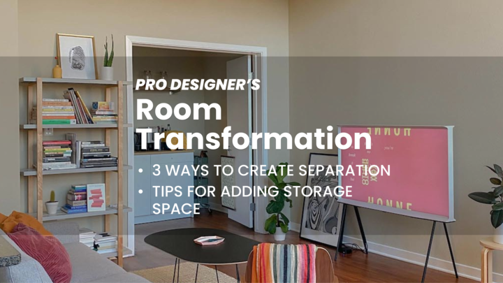 3 ways to divide an open floor plan in a stylish way