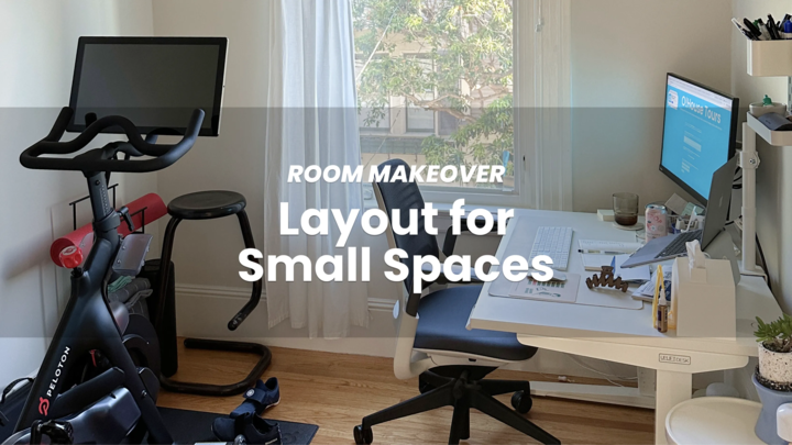 Layout recommendations for making your home office feel bigger and spacious
