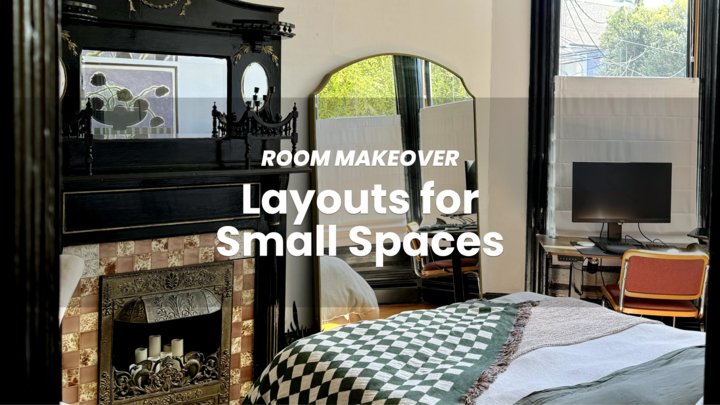 Layout recommendations for small bedrooms to maximize floor space and flow