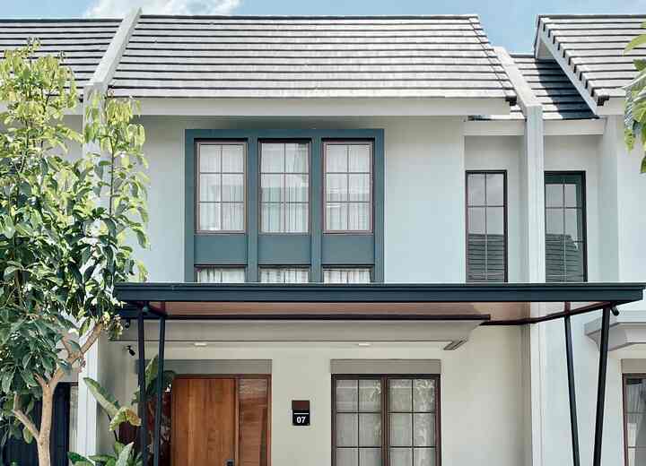 Rumah Modern Kontemporer bagi Si Pecinta Seni