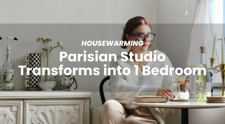 Inside a Parisian 630 sq ft studio designed for maximizing space and hosting