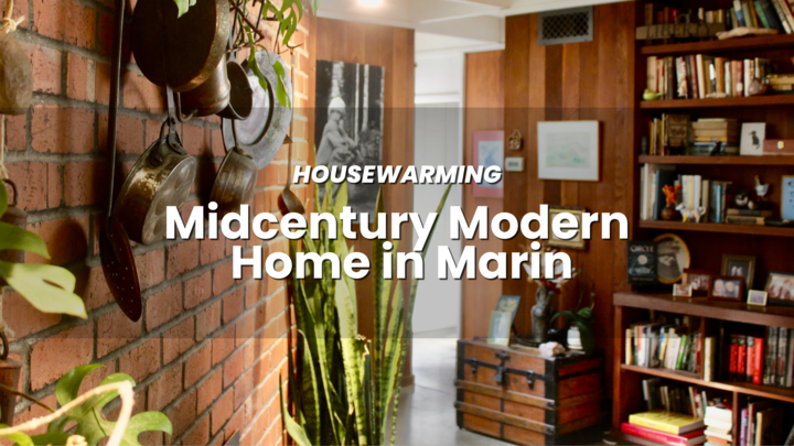 Inside a Midcentury Modern 1100 sq ft home in California
