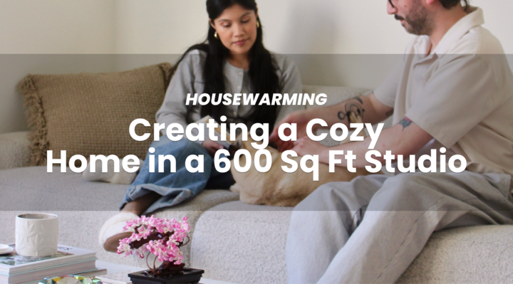 Inside a warm and minimal 607 sq ft studio in San Francisco