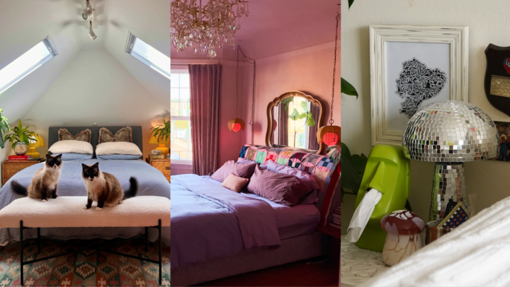 Step inside 3 small whimsical bedrooms that transport you out of the city