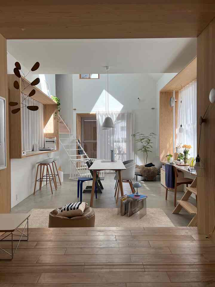 🇯🇵 設計士の自宅を公開！空間が緩やかにつながる家🏠