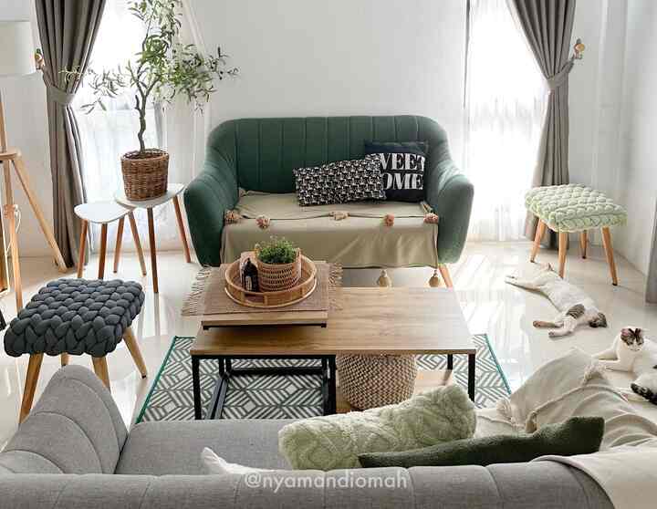 [O!Tips] Kehangatan Ruang Keluarga dengan Dekorasi Kain