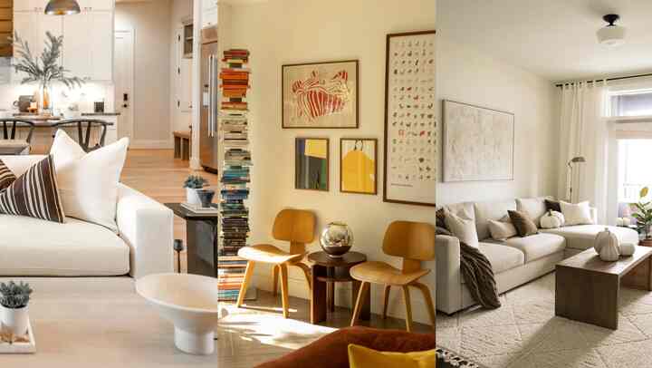 Beautiful warm tones, 3 of our user's homes with timeless taste.