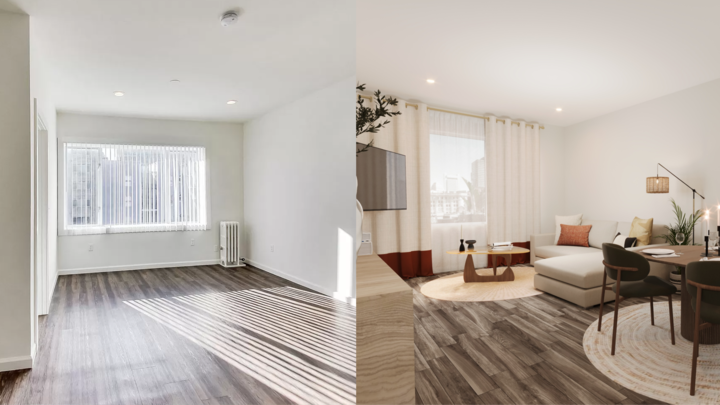 Apartment makeover: 450 sq ft styled in Boho Casual