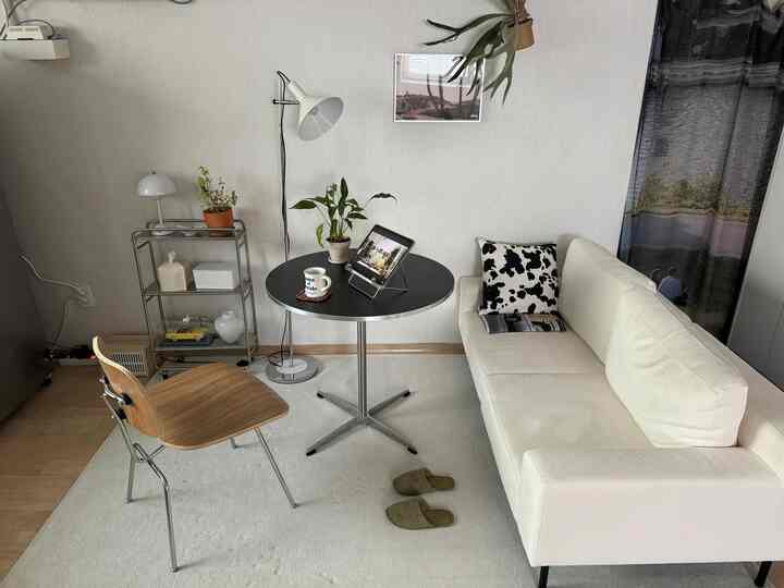 🇰🇷 築古の2LDKがおしゃれになる方法：スチール素材をプラス