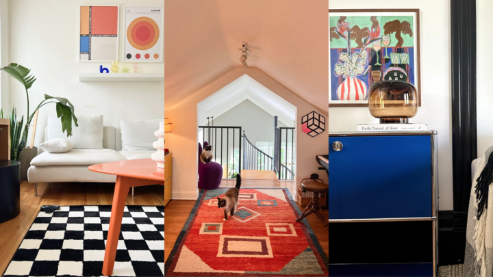 Colorful interiors: 3 small homes mixing and matching with patterns