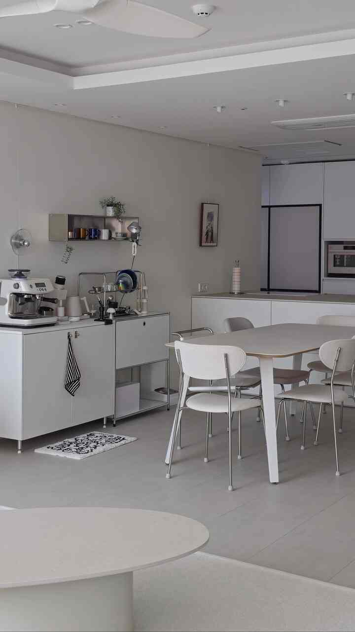 🇰🇷 3LDK｜白インテリアの魅力UP！アクセントの付け方がわかる